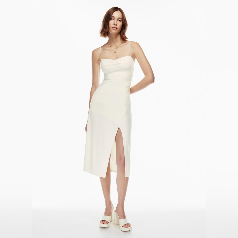 NWT - Aritzia | Wilfred Flight Dress, White, Medium